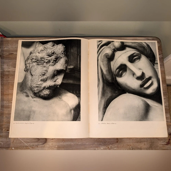 Michaelangelo, The Sculptures, 2nd Edition - Ludwig Goldscheider 1950 Hardcover - Picture 9 of 13